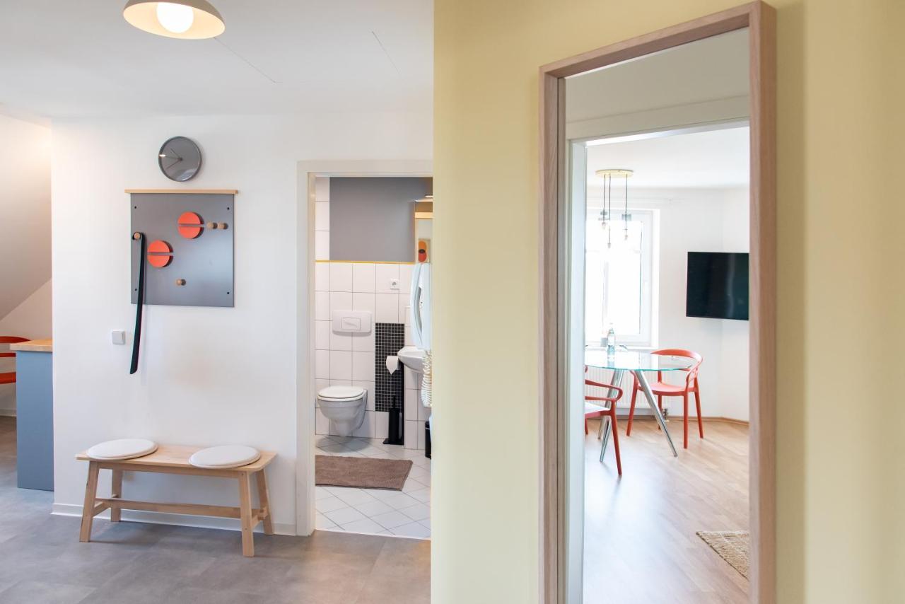 Bauhaus Apartment - Netflix, Nespresso, Zentral, Messe Chemnitz Eksteriør bilde