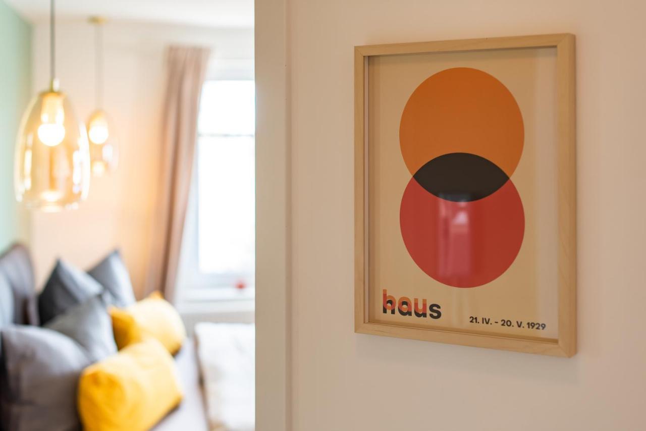 Bauhaus Apartment - Netflix, Nespresso, Zentral, Messe Chemnitz Eksteriør bilde
