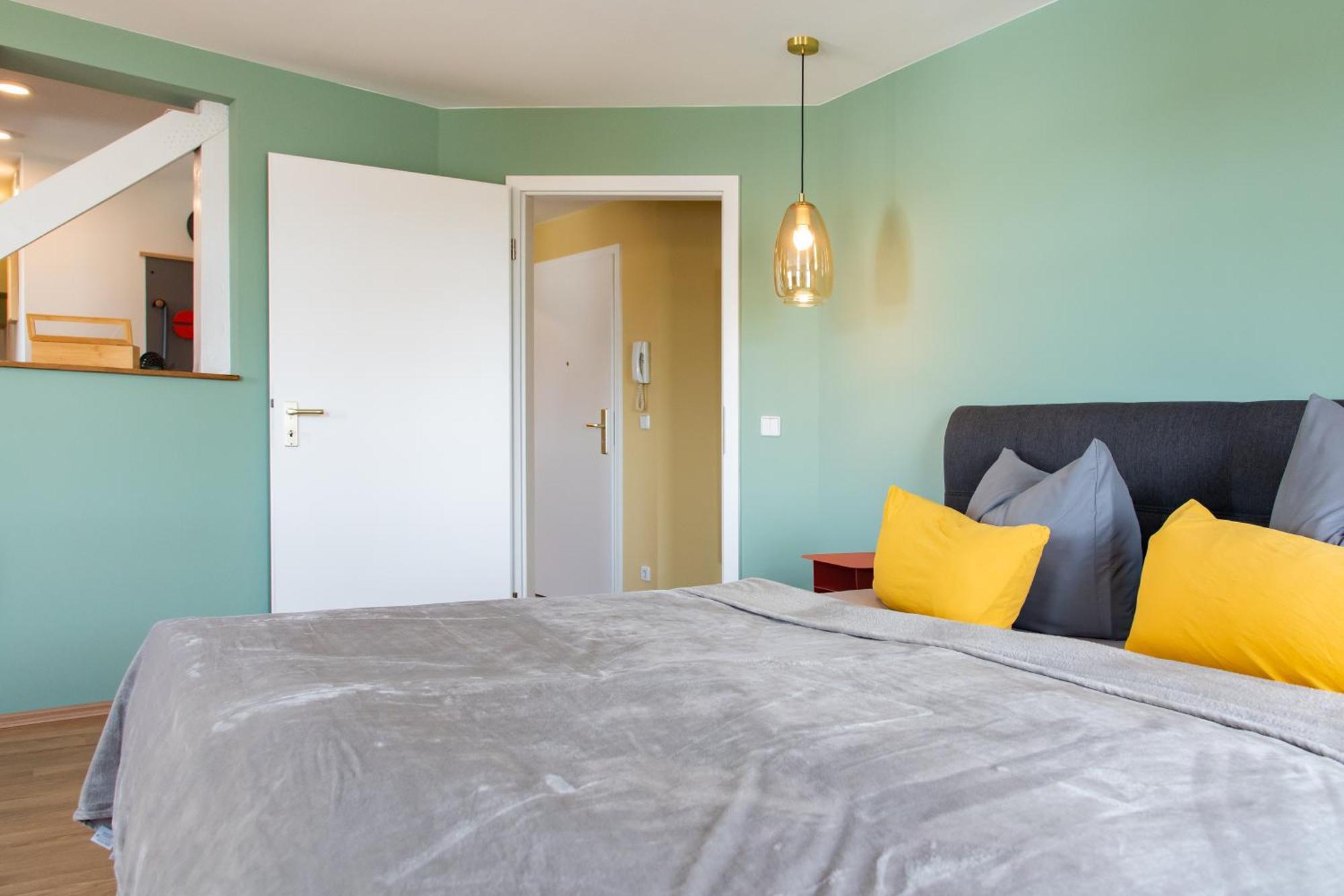 Bauhaus Apartment - Netflix, Nespresso, Zentral, Messe Chemnitz Eksteriør bilde