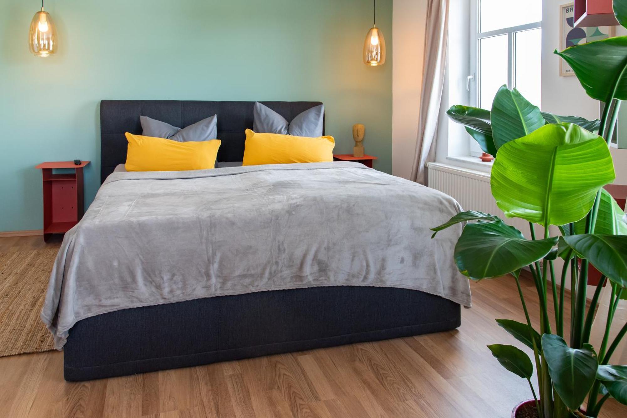 Bauhaus Apartment - Netflix, Nespresso, Zentral, Messe Chemnitz Eksteriør bilde