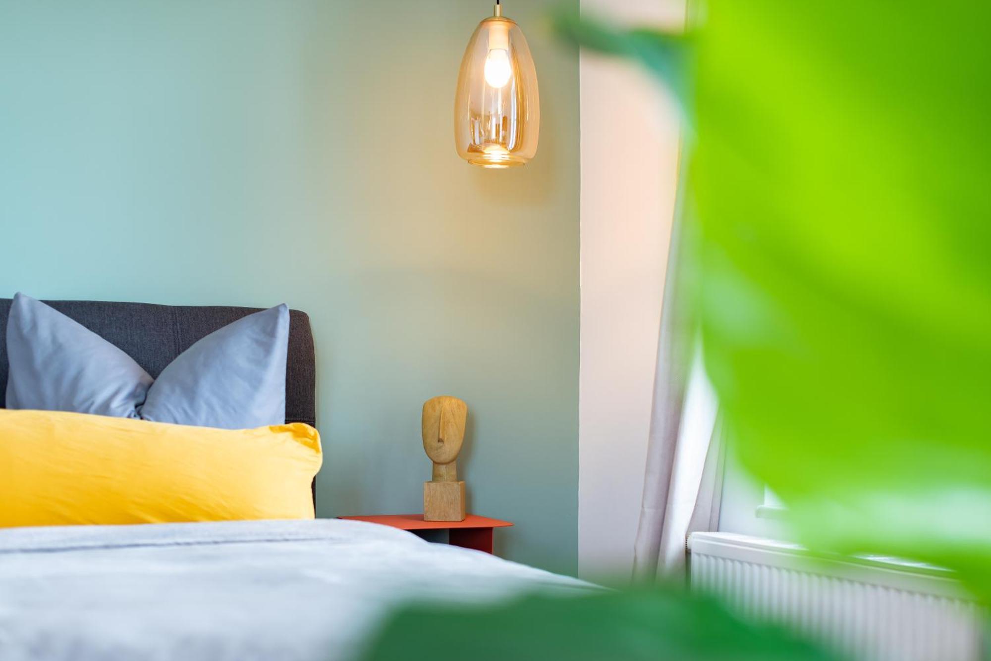 Bauhaus Apartment - Netflix, Nespresso, Zentral, Messe Chemnitz Eksteriør bilde